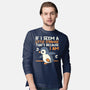 Little Strange Penguin-Mens-Long Sleeved-Tee-NemiMakeit
