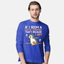 Little Strange Penguin-Mens-Long Sleeved-Tee-NemiMakeit