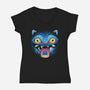 Most Magical Cat-Womens-V-Neck-Tee-Vallina84