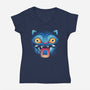 Most Magical Cat-Womens-V-Neck-Tee-Vallina84