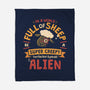 A World Full Of Sheep-None-Fleece-Blanket-teesgeex