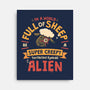 A World Full Of Sheep-None-Stretched-Canvas-teesgeex