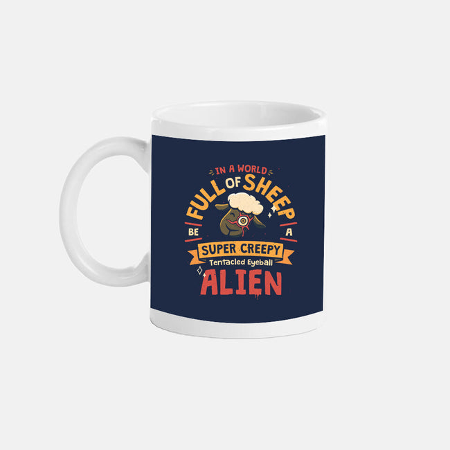 A World Full Of Sheep-None-Mug-Drinkware-teesgeex