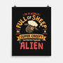 A World Full Of Sheep-None-Matte-Poster-teesgeex