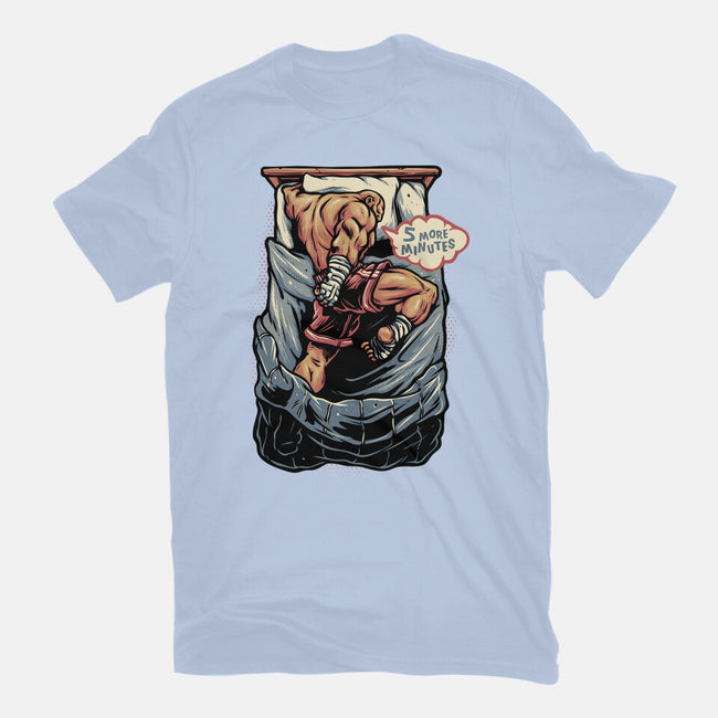 Five More Minutes-Mens-Heavyweight-Tee-glitchygorilla