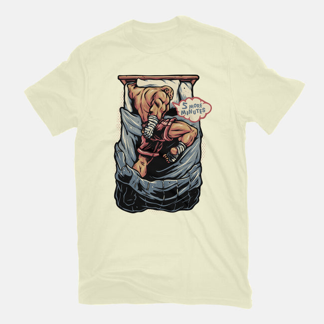 Five More Minutes-Mens-Basic-Tee-glitchygorilla