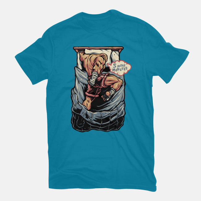Five More Minutes-Mens-Heavyweight-Tee-glitchygorilla