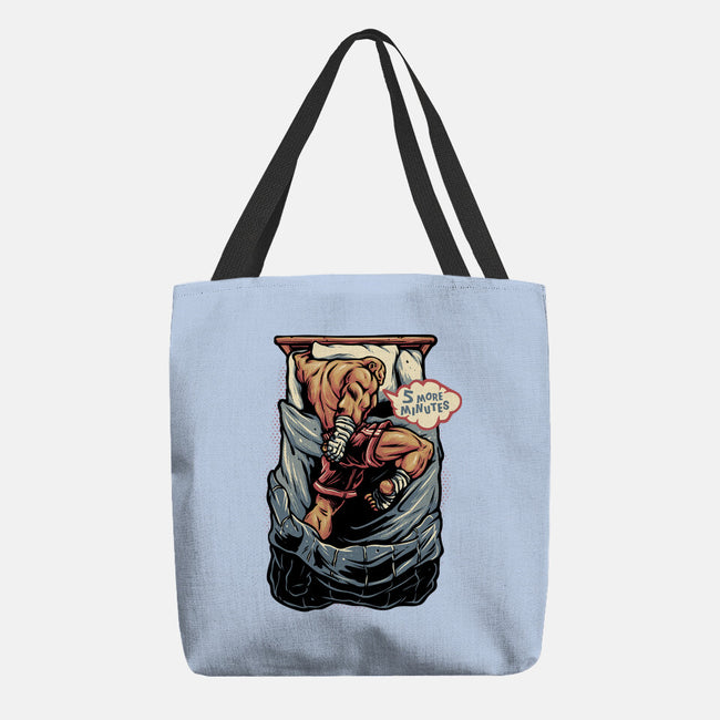 Five More Minutes-None-Basic Tote-Bag-glitchygorilla