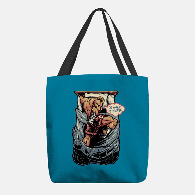 Five More Minutes-None-Basic Tote-Bag-glitchygorilla