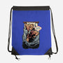 Five More Minutes-None-Drawstring-Bag-glitchygorilla