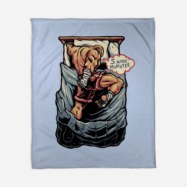 Five More Minutes-None-Fleece-Blanket-glitchygorilla