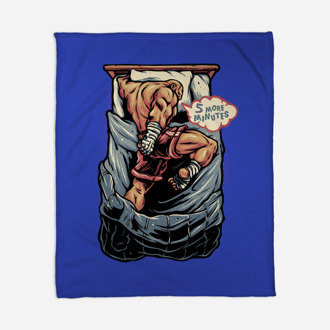 Five More Minutes-None-Fleece-Blanket-glitchygorilla