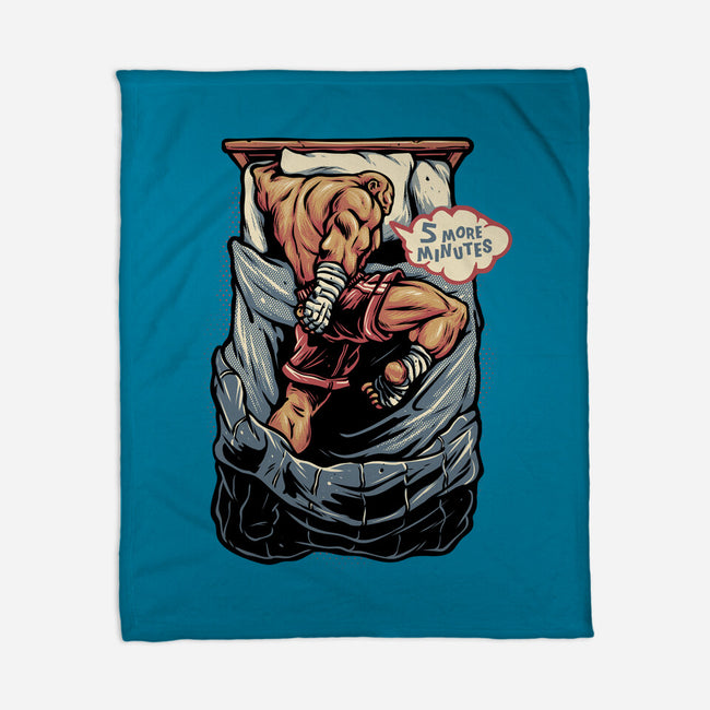 Five More Minutes-None-Fleece-Blanket-glitchygorilla