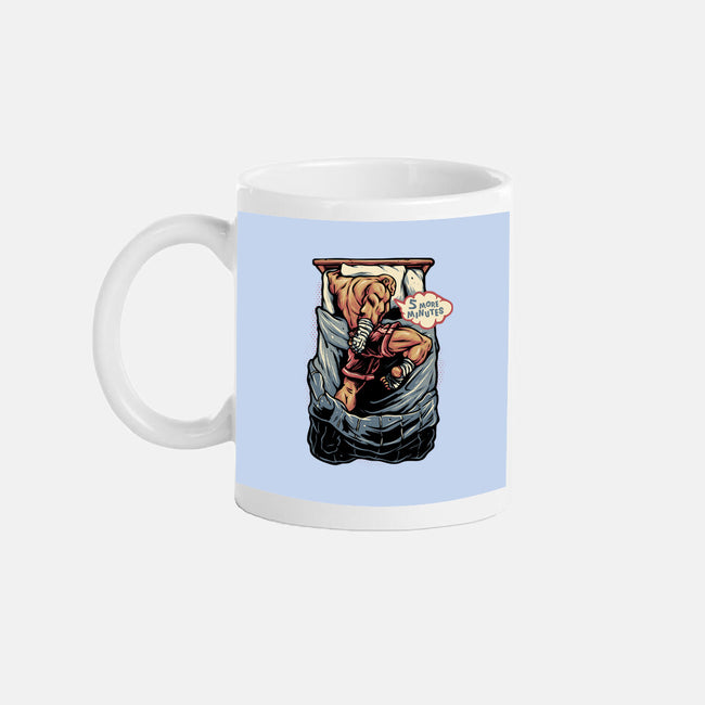 Five More Minutes-None-Mug-Drinkware-glitchygorilla