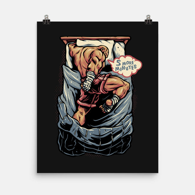 Five More Minutes-None-Matte-Poster-glitchygorilla