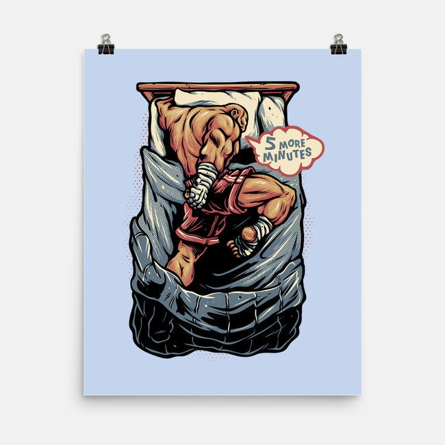 Five More Minutes-None-Matte-Poster-glitchygorilla