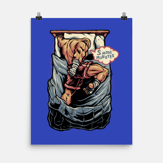 Five More Minutes-None-Matte-Poster-glitchygorilla