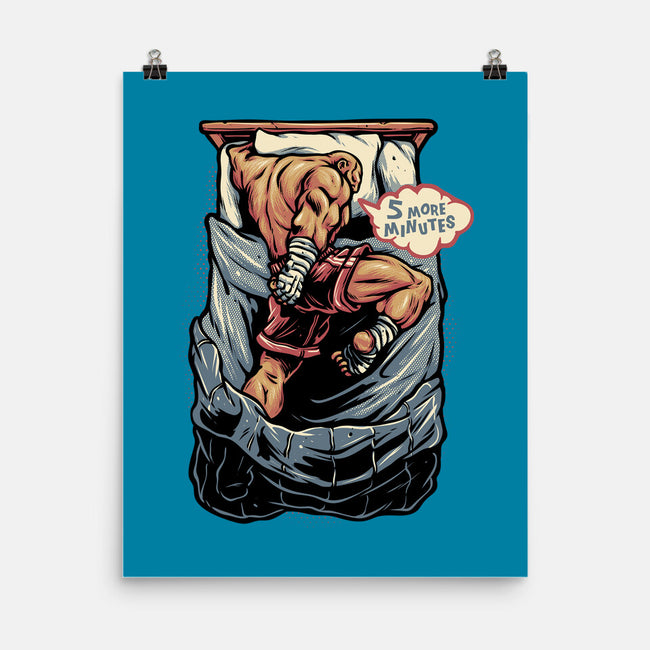 Five More Minutes-None-Matte-Poster-glitchygorilla