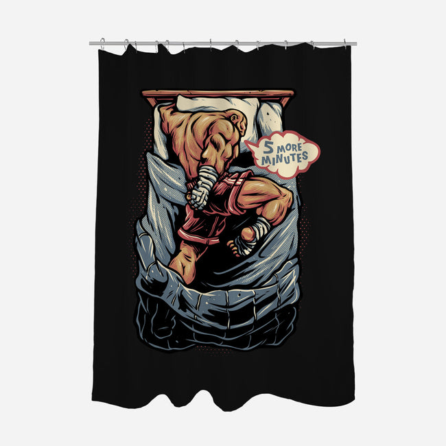 Five More Minutes-None-Polyester-Shower Curtain-glitchygorilla
