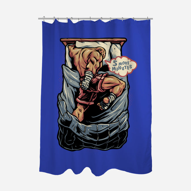 Five More Minutes-None-Polyester-Shower Curtain-glitchygorilla