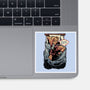 Five More Minutes-None-Glossy-Sticker-glitchygorilla
