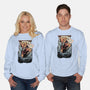 Five More Minutes-Unisex-Crew Neck-Sweatshirt-glitchygorilla