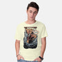 Five More Minutes-Mens-Basic-Tee-glitchygorilla