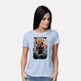 Five More Minutes-Womens-Basic-Tee-glitchygorilla