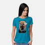 Five More Minutes-Womens-Basic-Tee-glitchygorilla