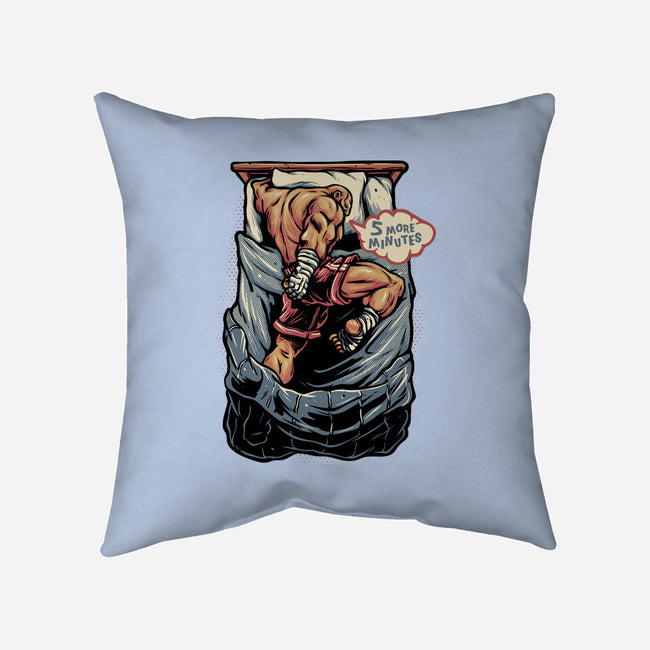 Five More Minutes-None-Removable Cover w Insert-Throw Pillow-glitchygorilla