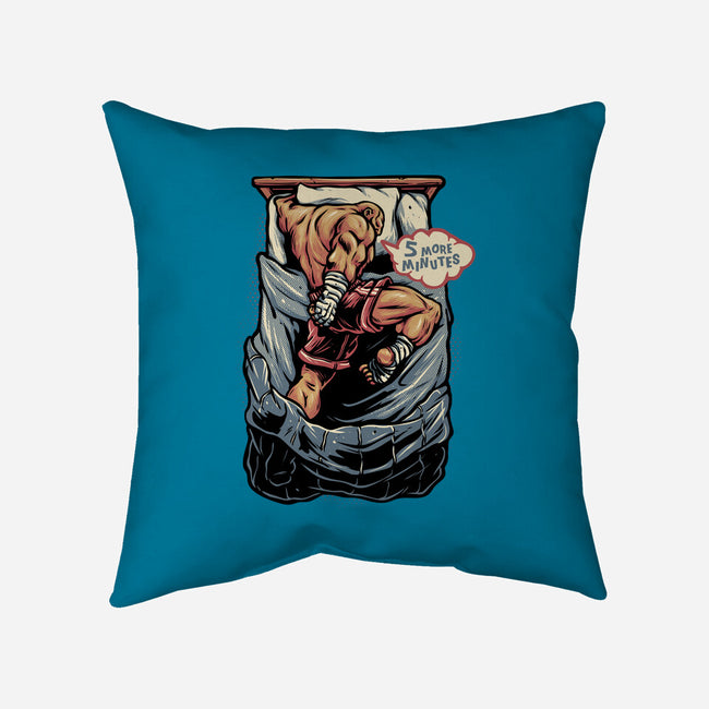 Five More Minutes-None-Removable Cover w Insert-Throw Pillow-glitchygorilla