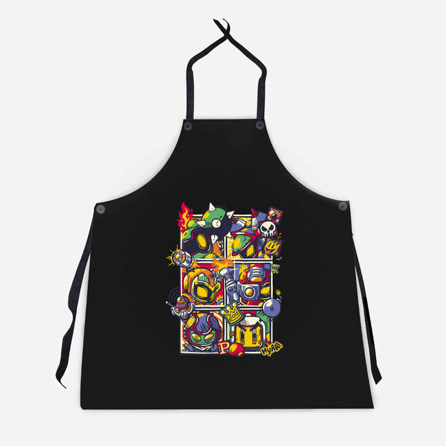 SBM4 Battle Mode-Unisex-Kitchen-Apron-raffaus