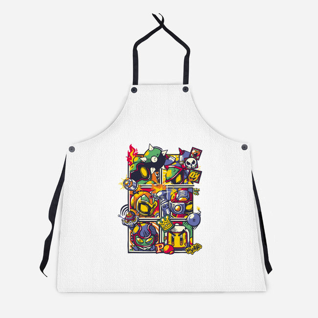 SBM4 Battle Mode-Unisex-Kitchen-Apron-raffaus