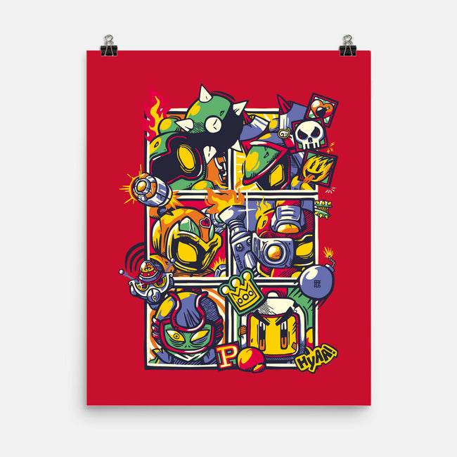 SBM4 Battle Mode-None-Matte-Poster-raffaus