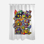 SBM4 Battle Mode-None-Polyester-Shower Curtain-raffaus