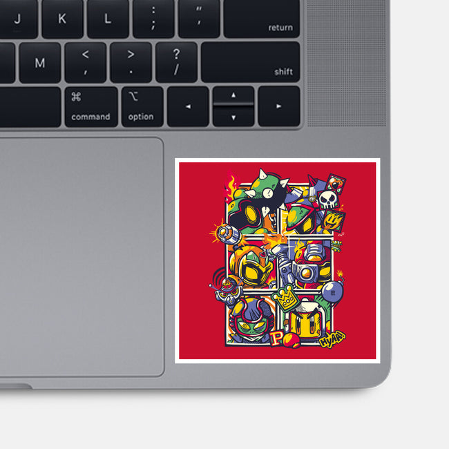 SBM4 Battle Mode-None-Glossy-Sticker-raffaus