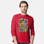SBM4 Battle Mode-Mens-Long Sleeved-Tee-raffaus