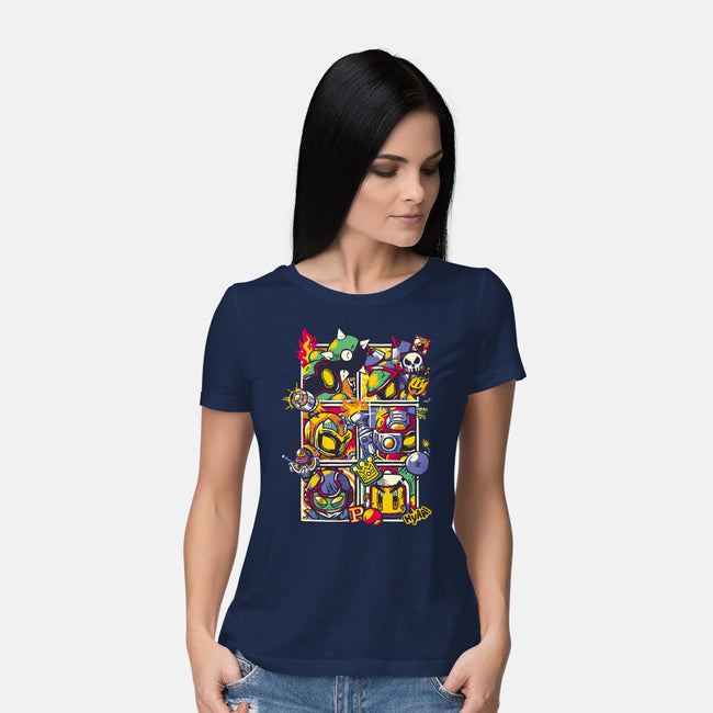 SBM4 Battle Mode-Womens-Basic-Tee-raffaus
