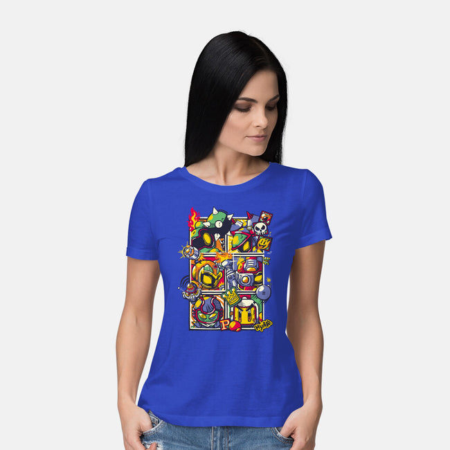 SBM4 Battle Mode-Womens-Basic-Tee-raffaus