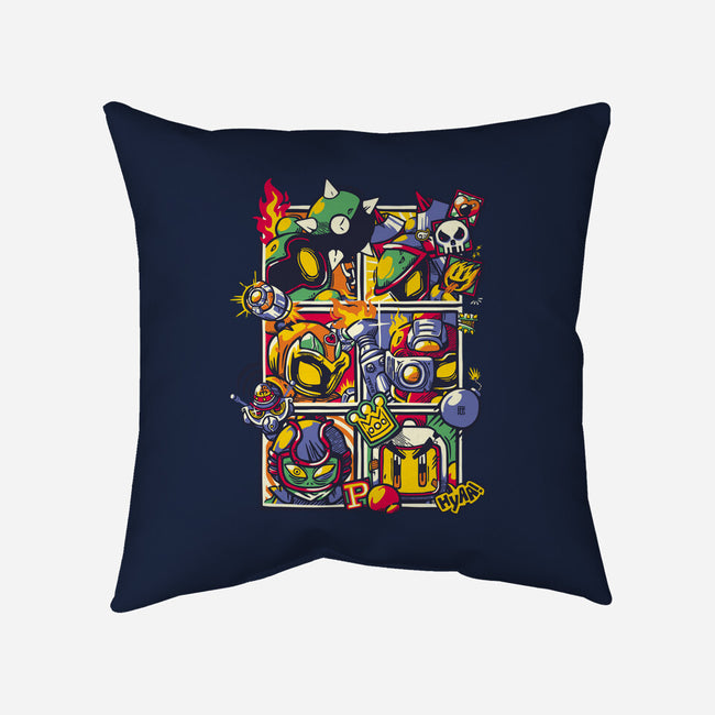 SBM4 Battle Mode-None-Removable Cover w Insert-Throw Pillow-raffaus