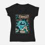 System Crash-Womens-V-Neck-Tee-raffaus