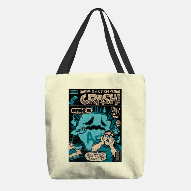 System Crash-None-Basic Tote-Bag-raffaus