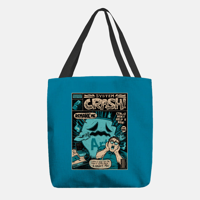System Crash-None-Basic Tote-Bag-raffaus