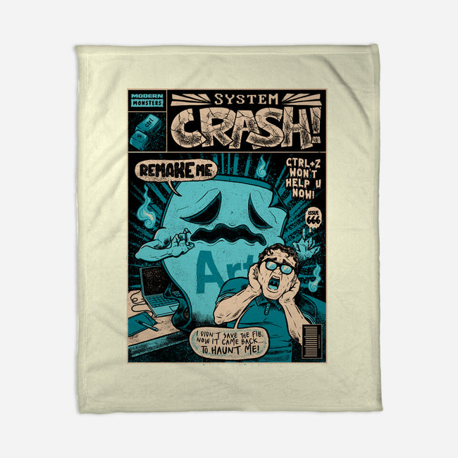 System Crash-None-Fleece-Blanket-raffaus
