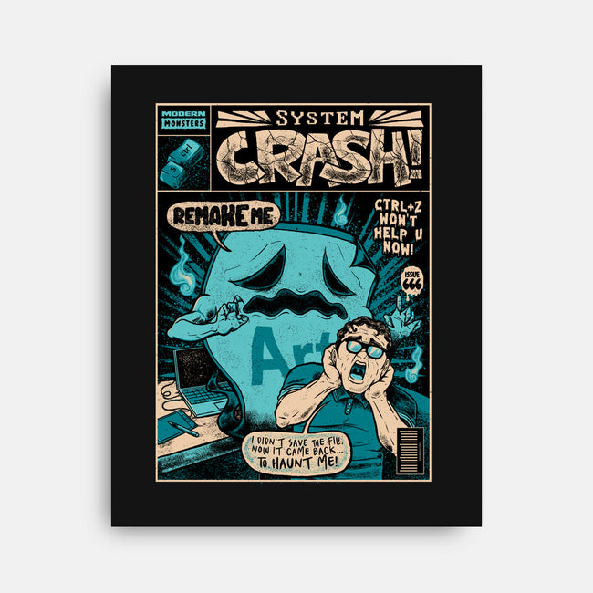 System Crash-None-Stretched-Canvas-raffaus