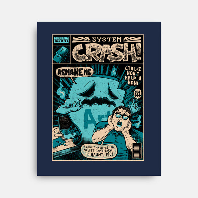System Crash-None-Stretched-Canvas-raffaus