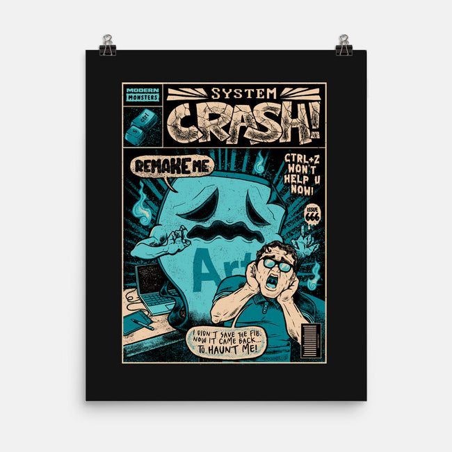 System Crash-None-Matte-Poster-raffaus