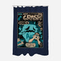 System Crash-None-Polyester-Shower Curtain-raffaus