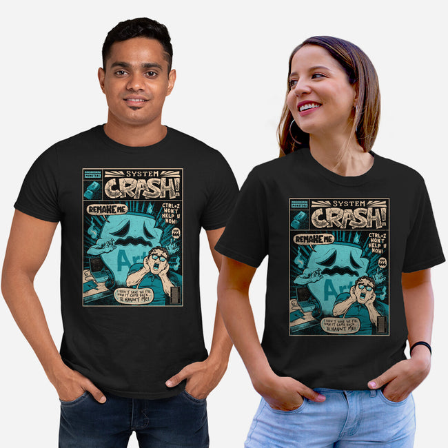 System Crash-Unisex-Basic-Tee-raffaus