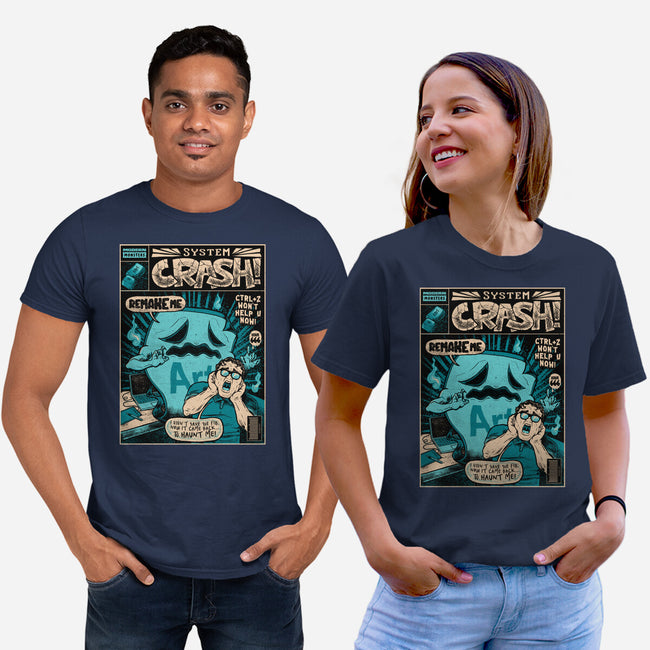 System Crash-Unisex-Basic-Tee-raffaus